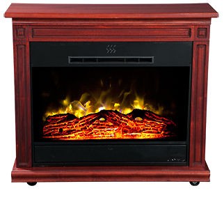 Manor Cherry Heat Surge Roll n Glow EV.2 Electric Amish Fireplace