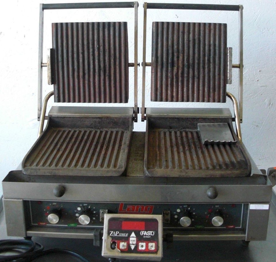 Used LANG   PB 24   Panini Grill FREE SHIP