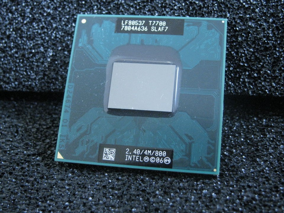 Intel Core 2 Duo Mobile T7700 2.4GHz 4M 800MHz Socket P   SLAF7