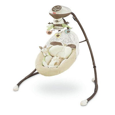 Fisher Price My Little Snugabunny Cradle n Swing   V0099