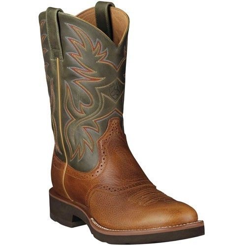 NIB Mens Ariat 10002565 Heritage Crepe Cowboy Western Boots