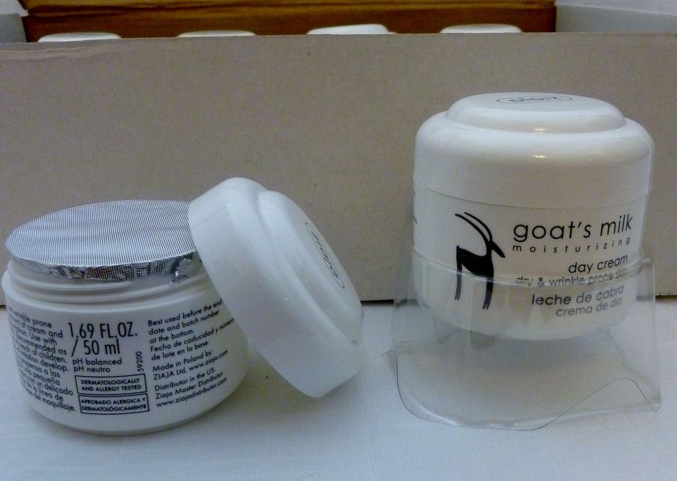 Ziaja Goats Milk Moisturizing Face Cream ~ Twelve (12) 1.69 fl oz 