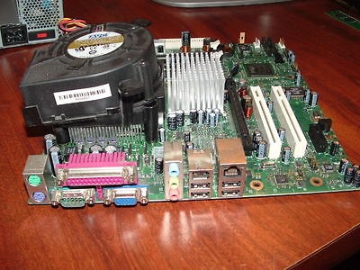   INTEL E210882 MB + PENTIUM 4 3.2GHz 640 SL7Z8 SOCKET 775 CPU w/FAN