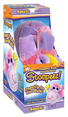 Stompeez, Unicorn Slippers, Small, As Seen on TV, STUNICRN SM