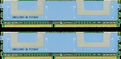 4GB (2X2GB) MEMORY PC2 5300 667MHZ 1.8V ECC FULLY BUFFERED DDR2 240 
