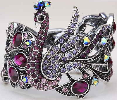 peacock cuff bracelet in Bracelets