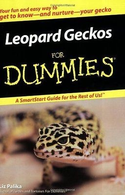 NEW   Leopard Geckos For Dummies by Palika, Liz