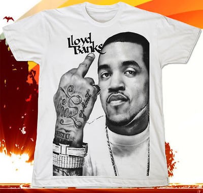 Lloyd Banks ❤ Hip Hop Drake G Unit Tattoo T SHIRT Sz.S,M,L,XL