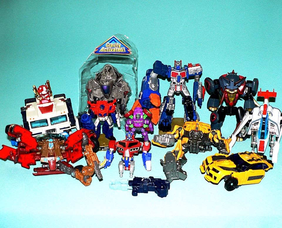 Huge Lot Of Transformers & Pieces Omega Sentinel Dirtboss Starscream 