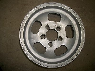 VINTAGE E T IV SLOT MAG ALUMINUM 60S 14 X 6.75 WHEEL FORD PATTERN