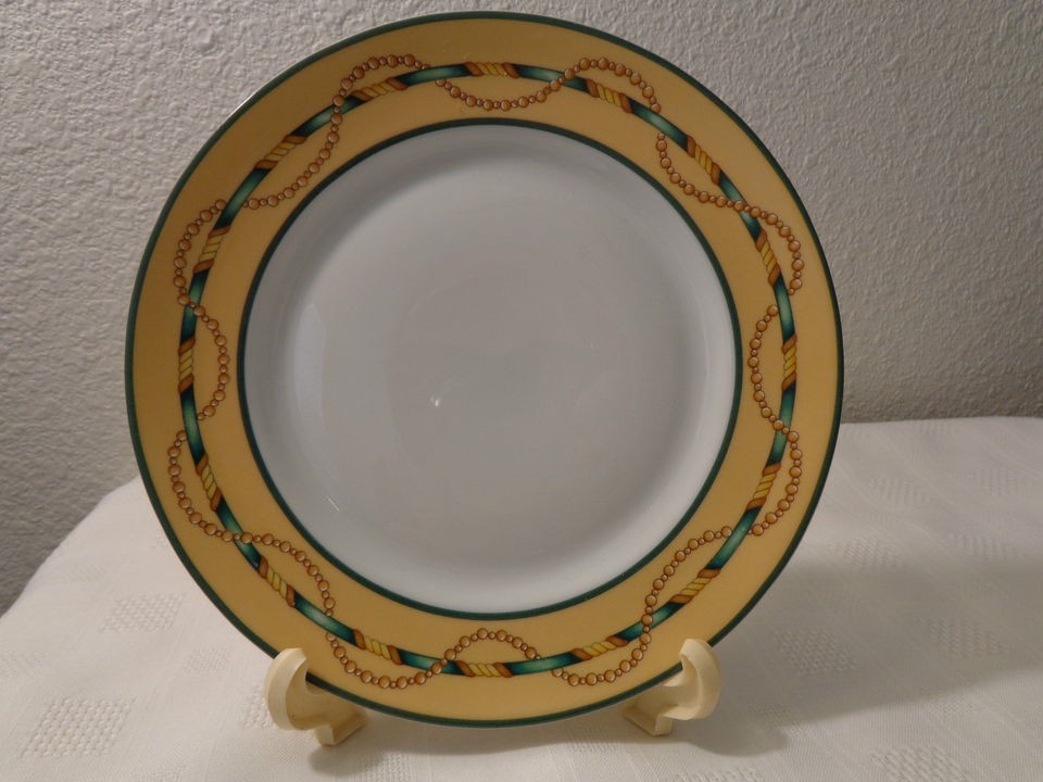 PORCELAINE DE PARIS OISEAU BLEU SALAD PLATE MINT CONDITION