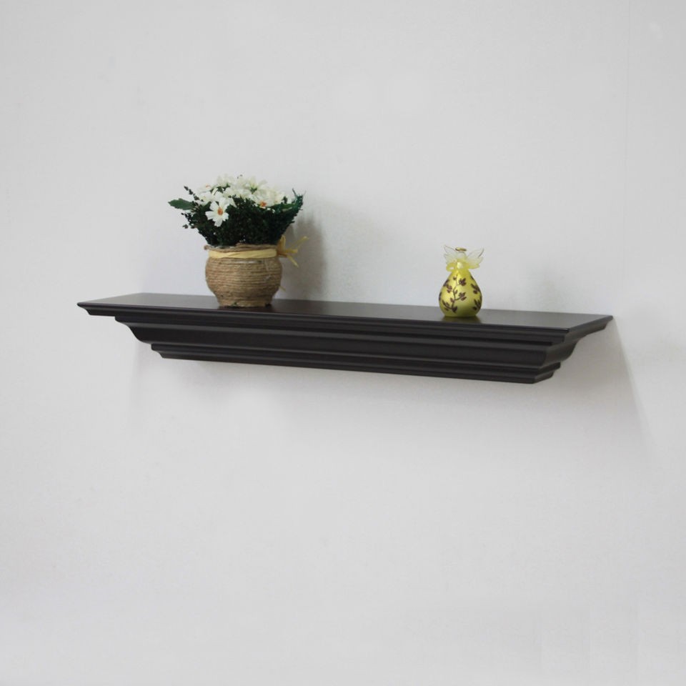   inch Crown Molding Wall Mounted Shelf Fireplace Mantel