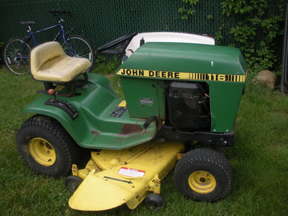 used john deere lawn tractors in Riding Mowers