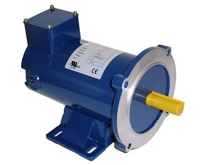 DC MOTOR, 1/3HP, 56C, 90V/1750RPM, TENV, PERMANENT MAGNET