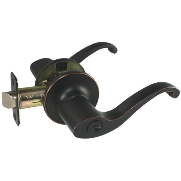 Designers Impressions Richmond Oil Rubbed Bronze Door Lever Knob 