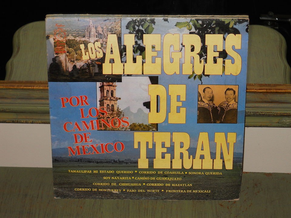 LP LOS ALEGRES DE TERAN Por los caminos de Mexico HARMONY