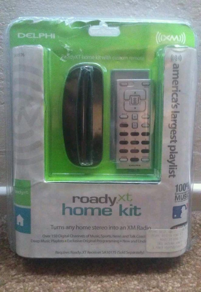   Delphi RoadyXT SA10176 XM Home KIT ONLY NEW SEALED ROADY XT NO RADIO