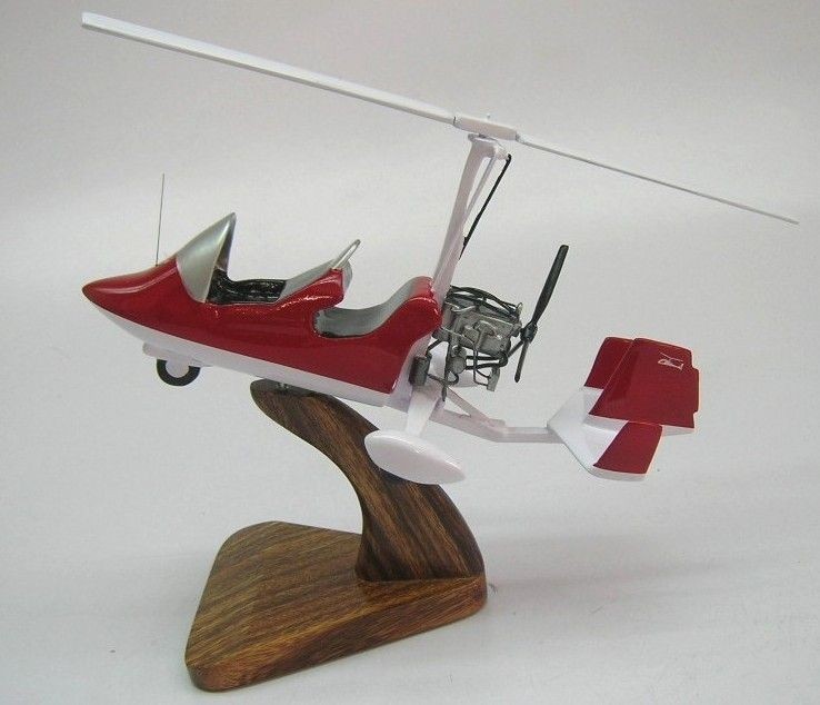 Autogyro ELA 07 Casarrubios Helicopter Wood Model Large Planeshowcase