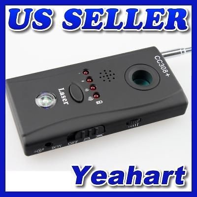 Anti Spy GSM Bug GPS Camera Lens RF Signal Detector Finder