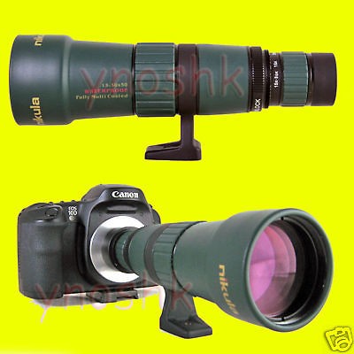 25 75x 70mm Telescope DSLR for Digital Camera Pentax K20D K100D K10D 