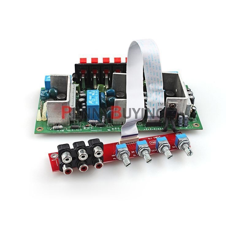 Car DC 12V Hi end 5.1 Channel Audio Amp 25W*6 TA2020 DIY Digital 