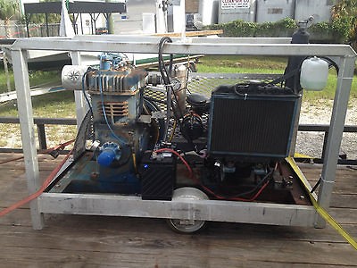 Quincy 340 / Kubota Diesel Commercial Diving Air Compressor