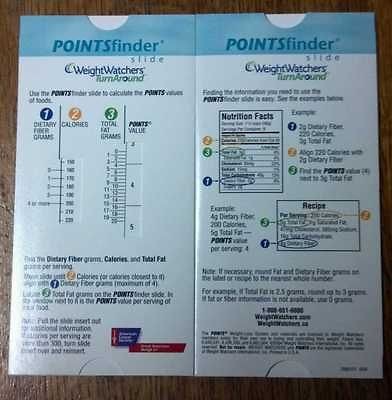 weight watchers point calculator in Program Materials, Accessories 