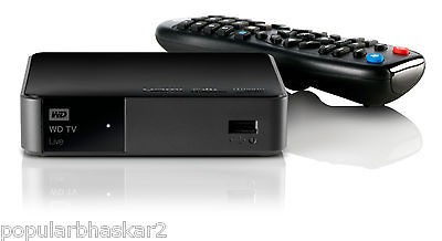 Western Digital WD TV Live Plus built in WI FI Streaming HD Media 