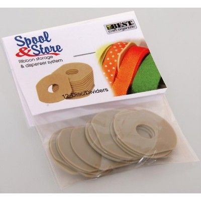 RIBBON ORGANIZER & DISPENSER EXTRA DISC DIVIDERS