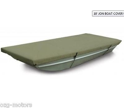 JON BOAT COVER 10 FEET FISHING BASS DUCK STORAGE Lake aluminum 