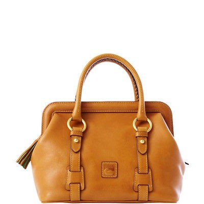   DOONEY & BOURKE Natural Sm. Mitchell Florentine Leather Handbag 8L665