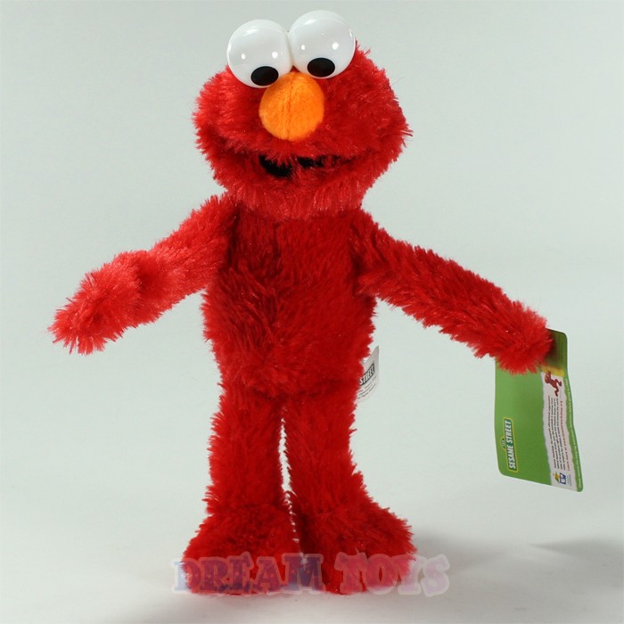 Sesame Street Muppets Elmo 10 Fuzzy Plush Doll   Stuffed Figure Small