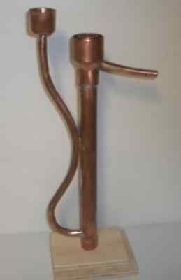 MOONSHINE WHISKEY STILL PARROTS BEAK COPPER PROOFER