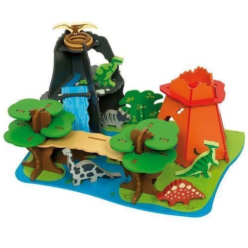   Playset Dinosaur Island New Dollhouses Accessories Dolls Games