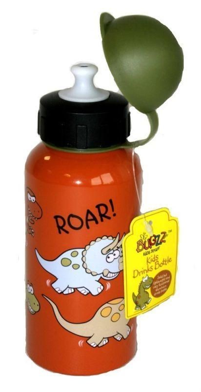 Bugzz Boys DINOSAUR DRINKING/WATER​/DRINKS BOTTLE dino BN