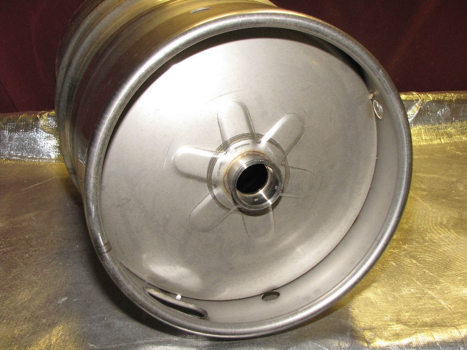 Stainless Steel Machined Lab Storage Keg 30 X 15.5