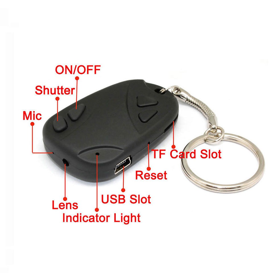 Mini Car Key Chain Portable DV DVR Camera #3 Pocket Camcorder 720x480 