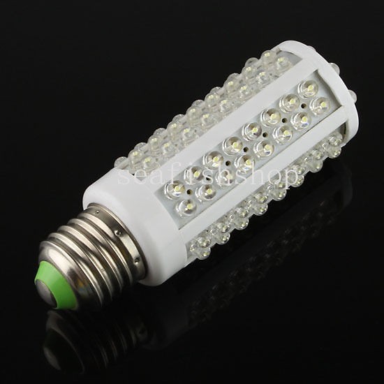 E27 110V / 220V 7W 108LED CORN LIGHT BULB LAMP COOL / WARM WHITE ULTRA 