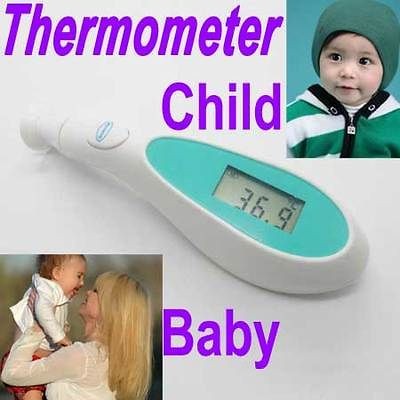 Digital Ear Forehead Thermometer F Baby Child Adult Home Health Care 