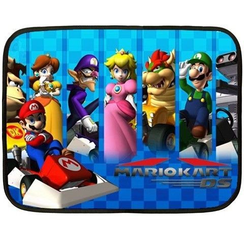 mario kart DS Mini Fleece Blanket