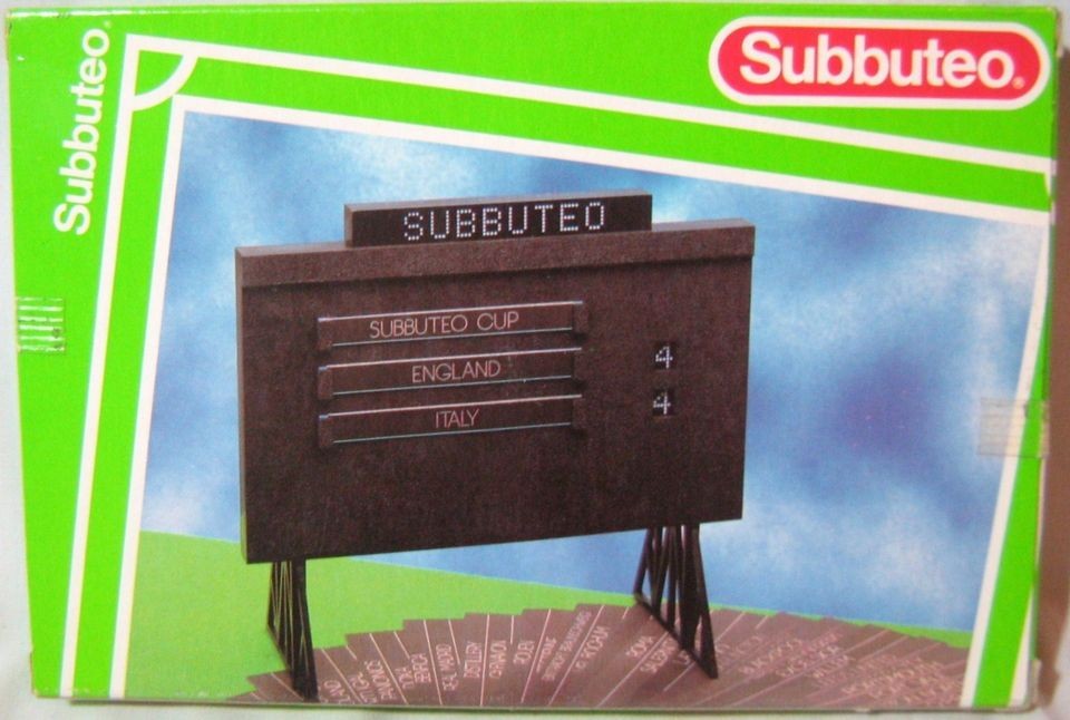 SUBBUTEO VTG SCORE BOARD NEW MISB IN QUANTITY # 61158 EUROPEAN NEW 