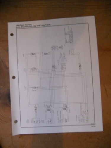 Artic Cat 1993 Wiring Diagram Lynx Jag Panther Cheetah