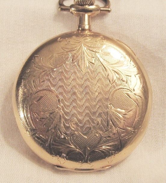 ELGIN POCKET WATCH 1911. HEAVIER 14K GOLD FILLED ANTIQUE. 74 GR. DBL 