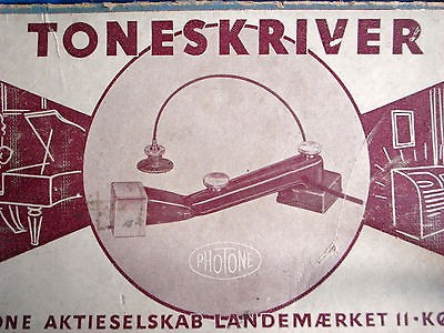 TONESKRIVER vintage danish tonearm PHOTONE Photo Tone early ORTOFON 