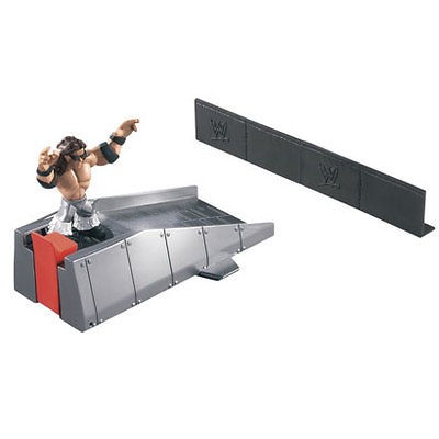   MATTEL RUMBLERS JOHN MORRISON W/ ENTRANCE BLAST PLAYSET FIGURE IN BOX