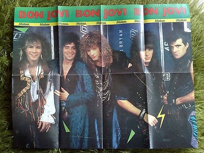   HEAVY METAL POSTERJon Bon Jovi+Eurobasket 1987(Hellas 87 signed