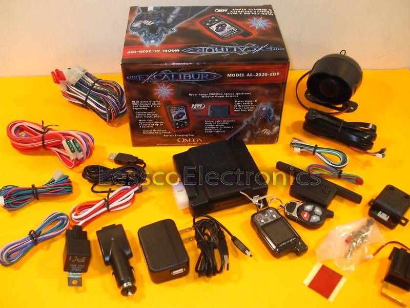 Excalibur AL2030EDPB LCD Alarm Starter AL 2030 EDPB