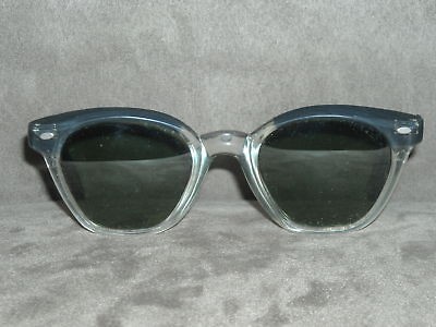 Vintage Willson Sunglasses Eyeglasses Glasses Frame Horn Rimmed Retro 