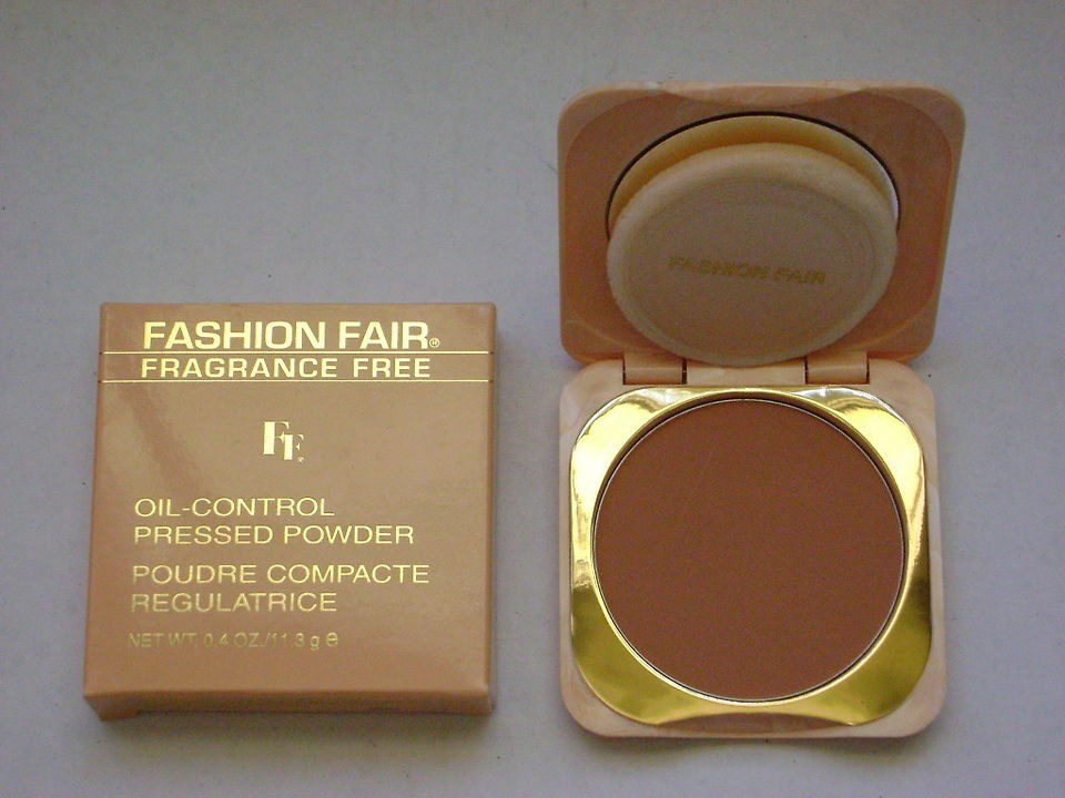 Fashion Fair Oil Control Pressed Powder .4oz CHESTNUT NEW IN BOX