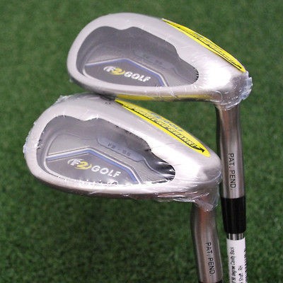 F2 Golf SS Face Forward Wedge SET   56º & 60º  Sand AND Lob   NEW